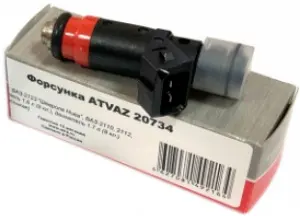 Форсунка топливная АвтоТрейд 734 электромагнитная оранжевая, тонкая для ВАЗ 2110-2112, 2113-2115, Лада Калина, Калина 2, Приора, Приора 2, Гранта, Нива 4х4, Шевроле Нива 8-ми клапанный двигатель, 1.6 л Форсунка топливная АвтоТрейд 734 электромагнитная оранжевая, тонкая для ВАЗ 2110-2112, 2113-2115, Лада Калина, Калина 2, Приора, Приора 2, Гранта, Нива 4х4, Шевроле Нива 8-ми клапанный двигатель, 1.6 л