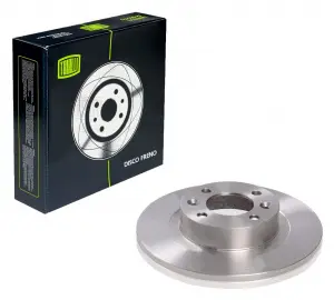 Диски тормозные задние Trialli не вентилируемые, d=260 для Лада Веста, Веста NG, XRAY