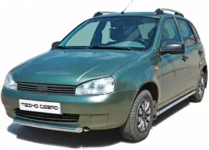 Защита переда Техно Сфера Труба нержавейка, d 51 мм для Лада Калина