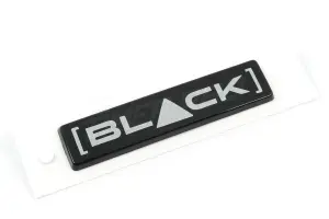 Орнамент боковой шильдик [BLACK] для Лада Нива 4x4, Веста, XRAY
