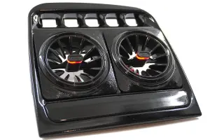 Распродажа Сопло центральное в стиле AMG с красной подсветкой для ВАЗ 2110-2112 панель нового образца