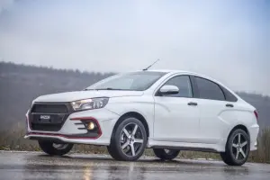 Передний бампер Razor для Лада Веста Без покраски Передний бампер Razor для Лада Веста Без покраски