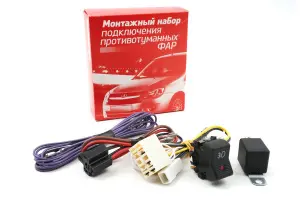 Проводка противотуманных фар Луч ПТФ для ВАЗ 2104, 2105, 2107 Проводка противотуманных фар Луч ПТФ для ВАЗ 2104, 2105, 2107