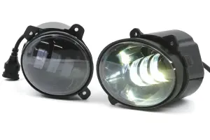 Диодные ПТФ 50W для Лада Гранта, Калина, Калина 2, Ларгус, Датсун mi-DO, on-DO Диодные ПТФ 50W для Лада Гранта, Калина, Калина 2, Ларгус, Датсун mi-DO, on-DO