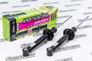 Амортизаторы задние АСОМИ KIT Cross газомаслянные, с завышением 15 мм для ВАЗ 2108-21099, 2110-2112, 2113-2115, Лада Калина, Калина 2, Гранта, Приора, Датсун mi-DO, on-DO