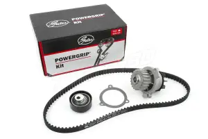 Комплект ГРМ GATES KIT POWER GRIP с помпой для Лада Калина 2, Приора, Гранта, Гранта FL, Ларгус с 8-ми клапанным двигателем Комплект ГРМ GATES KIT POWER GRIP с помпой для Лада Калина 2, Приора, Гранта, Гранта FL, Ларгус с 8-ми клапанным двигателем