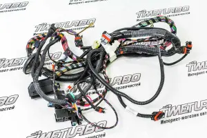 Жгут проводов контроллера для ВАЗ 2113-2115 8-ми клапанный двигатель, контроллер Bosch 21114-10, 21114-20, Элкар 21114-11, Итэлма 21114-12,без датчика неровной дороги