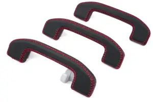 Распродажа Потолочные поручни ручки Sport экокожа для Лада Веста Красная нить