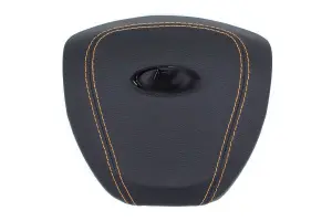 Распродажа Муляж подушки безопасности в руль, обтянутый кожей для Лада Гранта Чёрная нить