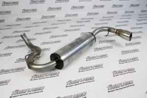 Глушитель основной Stinger с насадкой, нержавейка для Лада Нива 4х4