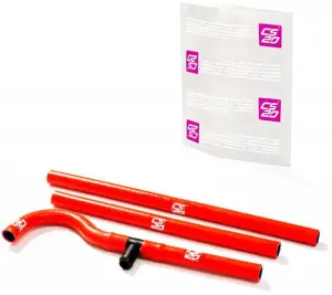 Патрубки отопителя CS20 DRIVE силиконовые 4 шт. для ВАЗ 2110-2112 с 16-ти клапанным двигателем Патрубки отопителя CS20 DRIVE силиконовые 4 шт. для ВАЗ 2110-2112 с 16-ти клапанным двигателем