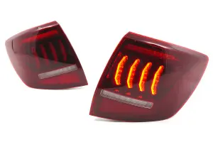 Задние фонари Тюн-Авто LED, красные для Лада Гранта седан, Гранта FL седан Задние фонари Тюн-Авто LED, красные для Лада Гранта седан, Гранта FL седан