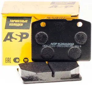 Тормозные колодки ASP MENSAN передние для ВАЗ 2101-2107 Тормозные колодки ASP MENSAN передние для ВАЗ 2101-2107
