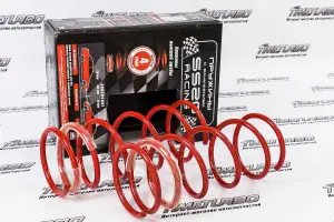 Пружины передней подвески SS20 Racing холодной навивки с переменным шагом, с занижением 50 мм для ВАЗ 2108-21099, 2113-2115, 2110-2112