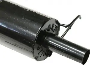 Глушитель основной Stinger без насадки для Лада Калина 2 хэтчбек