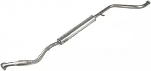 Глушитель дополнительный резонатор АвтоВАЗ из алюминизированной стали с трубами и кронштейнами в сборе для Лада Веста до 27.12.2017 года выпуска Глушитель дополнительный резонатор АвтоВАЗ из алюминизированной стали с трубами и кронштейнами в сборе для Лада Веста до 27.12.2017 года выпуска