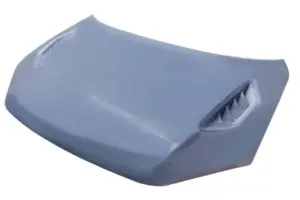 Капот стеклопластиковый в стиле NFR в сборе с водостоками для Лада Калина 2, Гранта Без покраски Капот стеклопластиковый в стиле NFR в сборе с водостоками для Лада Калина 2, Гранта Без покраски