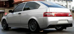 Задний бампер AVR для ВАЗ 21123 купе Без покраски Задний бампер AVR для ВАЗ 21123 купе Без покраски