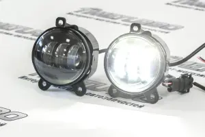 Противотуманные фары, ПТФ FG3-A диодные 3 полосы для Лада Приора, Шевроле Нива Противотуманные фары, ПТФ FG3-A диодные 3 полосы для Лада Приора, Шевроле Нива