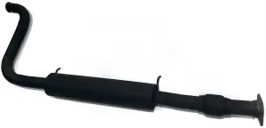 Резонатор под коллектор DK Pro Спорт овальный фланец, ЕВРО 2, с гофрой для ВАЗ 2110-2112 до 2008 г. в.