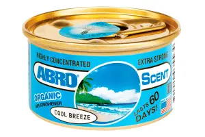 Ароматизатор ABRO Organic консерва Лёгкий бриз CoolBreeze