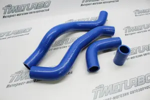 Патрубки радиатора ТЕХНОПАРТНЕР 21082 инжектор, силикон для ВАЗ 2113-2115