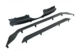 Зимняя защита радиатора решетка+бампер для Лада Ларгус FL