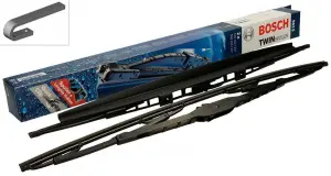 Щетки стеклоочистителя каркасные BOSCH Twin Spoiler 530S 530/530 мм