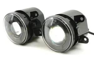 Противотуманные LED фары светодиодные ПТФ с линзой для Лада Гранта FL, Веста, XRAY, Ларгус FL, Нива 4х4, Нива Legend Противотуманные LED фары светодиодные ПТФ с линзой для Лада Гранта FL, Веста, XRAY, Ларгус FL, Нива 4х4, Нива Legend
