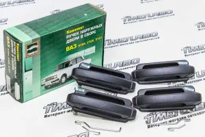 Наружные евроручки дверей Тюн-Авто для ВАЗ 2104, 2105, 2107 Без покраски Наружные евроручки дверей Тюн-Авто для ВАЗ 2104, 2105, 2107 Без покраски