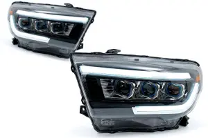 Светодиодные фары 3 Bi-LED модуля для Лада Веста NG