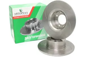 Тормозные диски АвтоРеал передние с выточкой для ВАЗ 2101-2107 Тормозные диски АвтоРеал передние с выточкой для ВАЗ 2101-2107