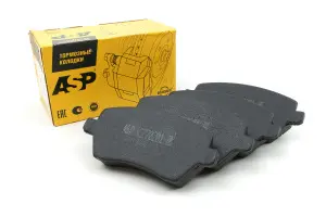 Тормозные колодки ASP MENSAN передние для Лада Ларгус с 16-ти клапанным двигателем, Веста Тормозные колодки ASP MENSAN передние для Лада Ларгус с 16-ти клапанным двигателем, Веста