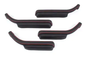 Ручки-подлокотники из экокожи для ВАЗ 2101-2107 Чёрная нить Ручки-подлокотники из экокожи для ВАЗ 2101-2107 Чёрная нить