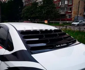 Распродажа Решётка жалюзи Storm на заднее стекло для Лада Веста седан Без покраски Распродажа Решётка жалюзи Storm на заднее стекло для Лада Веста седан Без покраски