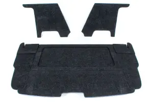 Акустическая полка VS-AVTO с боковинами с опорами  для Лада Нива 4x4 5-ти дверная до 2016 г.в.