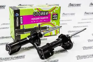 Стойки передние АСОМИ KIT SPORT газомаслянные, под бочкообразную пружину для Лада Калина