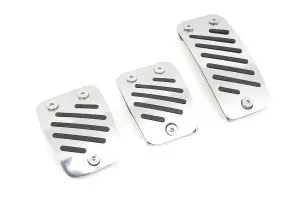 Накладки педалей нержавейка AUTOPRODUCT для Лада Веста MT, после 2016 г. в.