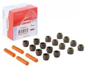 Сальники клапанов Corteco для ВАЗ 2110-2112, Лада Калина, Калина 2, Гранта, Приора 16-ти клапанный двигатель