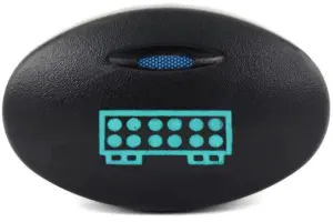 Кнопка пересвеченная двойная диодная балка с индикацией для Лада Калина Кнопка пересвеченная двойная диодная балка с индикацией для Лада Калина