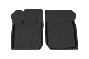 Коврики салона REZKON резиновые передние для Лада Ларгус PickUp