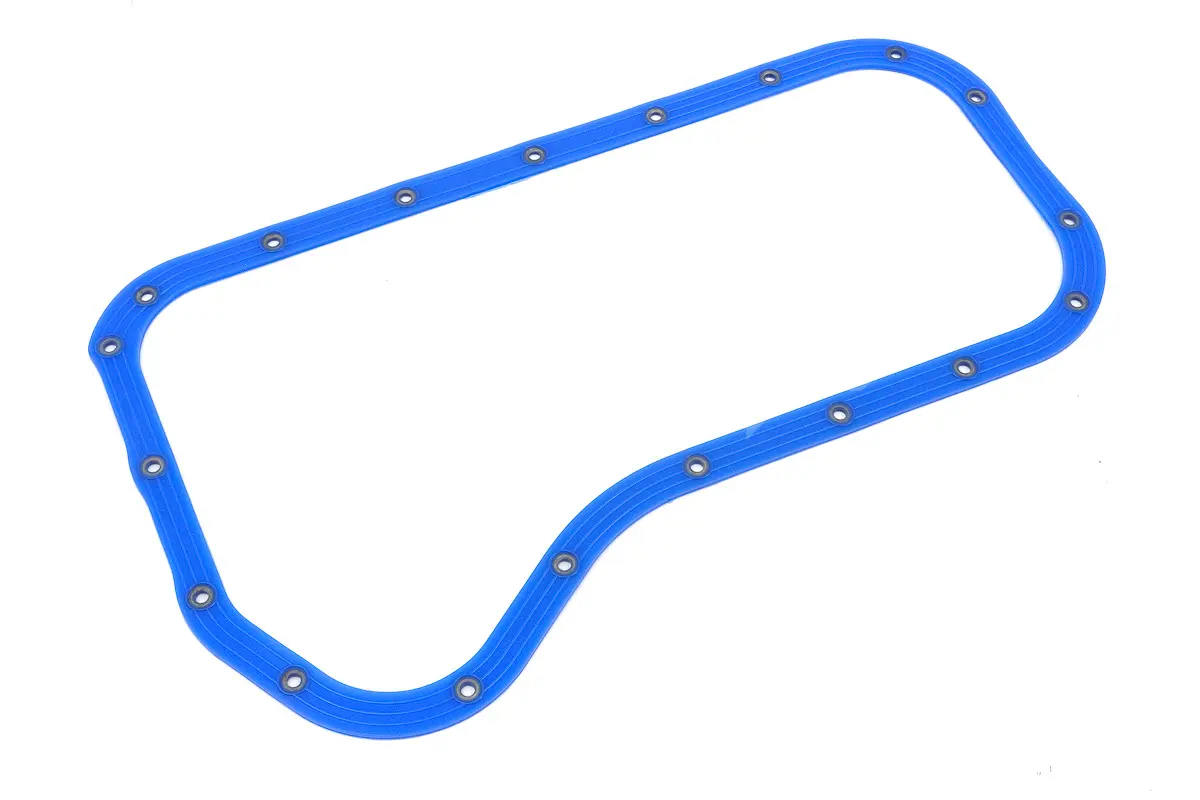 Прокладка масляного поддона CS20 2101 с металлическими шайбами, синяя для ВАЗ 2101, 2105, 2107 Прокладка масляного поддона CS20 2101 с металлическими шайбами, синяя для ВАЗ 2101, 2105, 2107