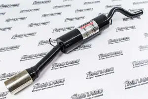 Глушитель основной Stinger с круглой насадкой для Лада Гранта лифтбек