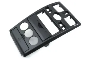 Центральная консоль 1DIN черный матовый для Лада Приора