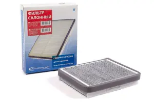 Салонный фильтр AVTOSTANDART NF6002C угольный для ВАЗ 2110-2112 после 2003 г. в., Лада Приора без кондиционера Салонный фильтр AVTOSTANDART NF6002C угольный для ВАЗ 2110-2112 после 2003 г. в., Лада Приора без кондиционера