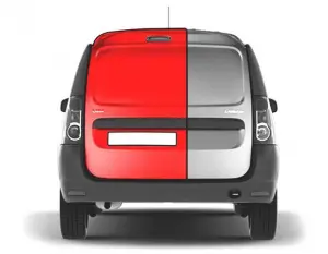 Дверь задка АвтоВАЗ левая глухая для Лада Ларгус фургон