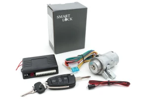 Замок зажигания с активным выкидным ключом в стиле Ауди и комплектом сигнализации SMART LOCK для ВАЗ 2101-2107, Лада Нива 4х4 Замок зажигания с активным выкидным ключом в стиле Ауди и комплектом сигнализации SMART LOCK для ВАЗ 2101-2107, Лада Нива 4х4