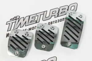 Накладки педалей нержавейка AUTOPRODUCT для Лада Веста MT, до 2016 г. в.