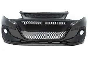 Распродажа Передний бампер Razor для Лада Калина 2 В цвет + матовое выделение, Кашемир 283