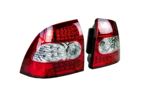 Фонари задние с диодными повторителями, стопами и габаритами для Приора седан, хэтчбек Фонари задние с диодными повторителями, стопами и габаритами для Приора седан, хэтчбек